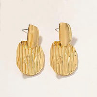 AYGYF027-Y anting wanita, anting wanita bentuk tidak beraturan, perhiasan, Trendi, keren, geometris, indah, temperamen, pesta, aksesoris hadiah