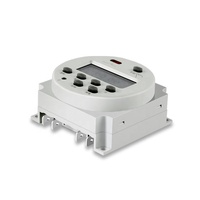 Controlador de Tiempo Compacto EParthub CN101A con Pantalla LCD, Programación Semanal de 7 Días, Apagado Automático para Uso Industrial