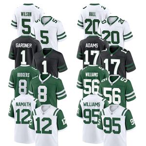 男子纽约泽西定制美式足球衫缝制刺绣青年制服运动服标志经典 - Product Image 1