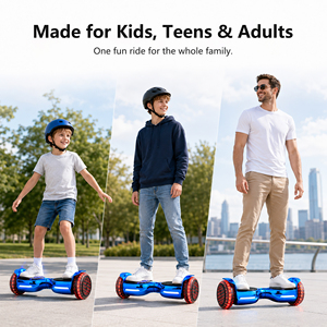 Off Road Stylish Design Lithium Battery <b>Light</b>-<b>up</b> <b>Wheel</b> Self Balancing <b>Scooter</b> for Adult Personal Transport QK-T6 Dual-System Saf - Product Image 6
