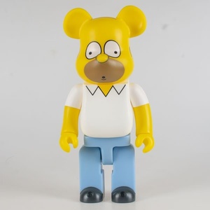 Figura <span class=keywords><strong>de</strong></span> acción articulada <span class=keywords><strong>de</strong></span> oso <span class=keywords><strong>Simpson</strong></span> Bearbricks <span class=keywords><strong>de</strong></span> edición alta, 400%, 28 cm, decorativa - Product Image 6