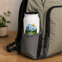 Bouteilles et gobelets en aluminium personnalisables par sublimation, portables et légers avec couvercle, pour l'école, les voyages, les cadeaux et l'extérieur