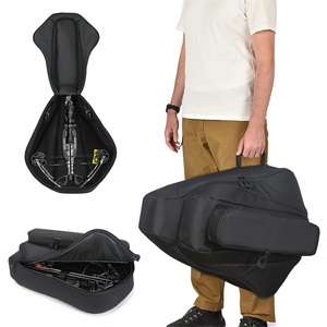Custodia balestra con tasca a freccia tattico tiro con l'arco borsa porta arco con tasche Multiple per bulloni faretre e altri elementi essenziali