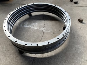 แหวนหมุน WCB <span class=keywords><strong>Kr250</strong></span> Kr25H ขนาด 1410x1110 มม. 113 ฟัน เหล็กโครเมียม 50Mn ปิดผนึก แรงบิด 2000 นิวตันเมตร แบบสัมผัสสี่จุด ภายนอก - Product Image 4