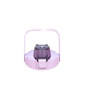 Pop Up Lid For 2000ml Water Bottle Plastic Easy Open Solid Color Gradient Finish Large Capacity Cup Closure - Product Image 1