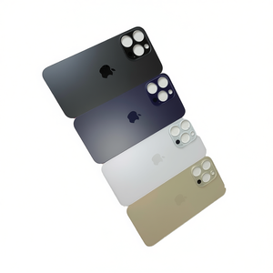 Coque arrière de remplacement pour Apple iPhone 14 Pro, noir, violet, blanc, or - Product Image 2