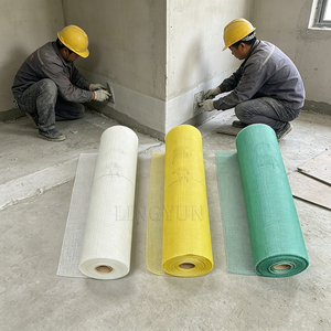 Cinta de Malla de Fibra de Vidrio Autoadhesiva de 80gsm 90gsm para Paredes, Resistente a los Álcalis, 5x5 160g para EIFS - Product Image 2