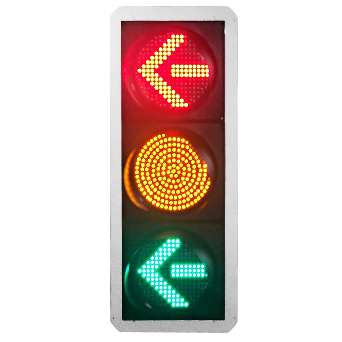 400mm LED-Ampel Semaforos Rot Grüner Pfeil mit gelbem Vollball und Verkehrs-Countdown-Timer CE-Licht führte Verkehr