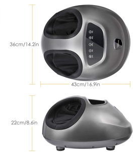 Máquina masajeadora de piernas y pies de reflexología eléctrica de plástico ABS, lavadora de pies Wudu que mejora la circulación sanguínea, masaje corporal para pies - Product Image 6