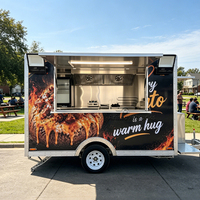 Food Trucks Personalizados Únicos en Colombia, Food Truck de Doner Kebab, Remolque de Comida para Hamburguesas y Tacos con Equipamiento de Cocina Completo, Food Truck Económico