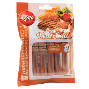 Fábrica de golosinas para mascotas, bocadillos de huesos dentales para perros, venta al por mayor, golosinas para perros con sabor a carne de res, venta al por mayor - Product Image 1