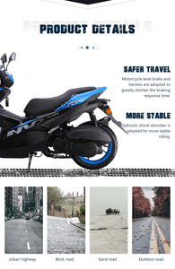 Hersteller Grobhandel Hochwertige 150cc Benzin Roller 4-Takt Gas Motor Bike ADV Automatische Gas Scooter Ciclomotor Erwachsene Disc - Product Image 5