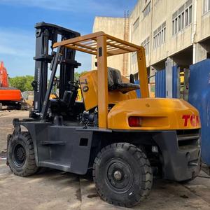 הזול ביותר 7 טון דיזל מלגזה הידראולי מלא מנוע ביצועים גבוהים בשימוש <span class=keywords><strong>tcm</strong></span> מלגזה fd70z8 עם צד צד צד positioner - Product Image 1