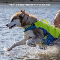 Gilet de sauvetage pour chien Gilet de sauvetage pour chien Gilet de sauvetage réglable réfléchissant pour la natation Flottation