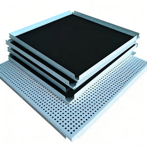 Placas de Techo Acústicas Suspendidas con Aislamiento Térmico de 600x600 mm para Oficina, Forma Cuadrada, Perforadas - Product Image 4