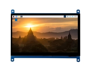BSSY 7 英寸 HDMI LCD (C) Waveshare 电容式触摸屏 IPS 电脑显示器显示屏，适用于 Raspberry <span class=keywords><strong>Pi</strong></span> 5 4B 3B Zero W WH+ - Product Image 2