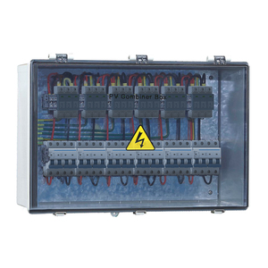 Caja Combinadora de Distribución Solar de Plástico IP65 de 600V 63A para CC PV de 2, 4 y 6 Cadenas, 1000V 40A - Product Image 1