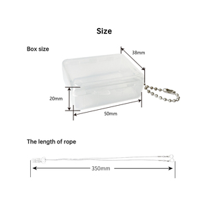 สายคล้องกันหล่นสำหรับเครื่องช่วยฟังแบบ <span class=keywords><strong>BTE</strong></span> สีเบจ พร้อมคลิปหนีบกระจก ป้องกันการสูญหาย - Product Image 6