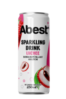 OEM ODM ABEST VIETNAM Boissons gazeuses infusées au lait de coco en canettes 250ml, sans sucre, 24 pièces/carton