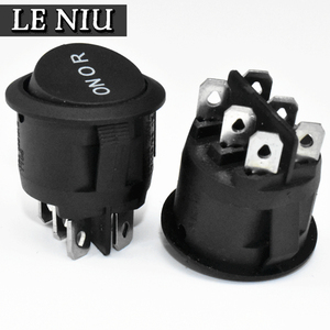 Chuyển tiếp-đảo ngược động cơ chuyển đổi chuyển đổi hoặc momentary Rocker Thiết bị chuyển mạch 6pin Vòng kcd1 <span class=keywords><strong>2</strong></span> vị trí ON OFF chuyển dpst - Product Image 2