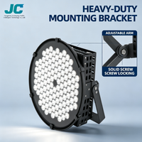 Projecteur LED modulaire haute puissance 300W/500W/1200W, étanche IP65, boîtier en aluminium, angle de faisceau 120°, LED blanc chaud 3500K