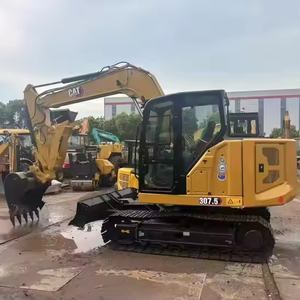 L'excavatrice d'occasion bon marché a utilisé la mini pelle originale de CAT 307.5 7ton avec l'état de fonctionnement parfait à vendre - Product Image 2