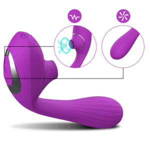 <span class=keywords><strong>Dildo</strong></span> Vibrator Hisap Ganda Berkualitas Tinggi Dengan 10 Mode Getaran dan Teknologi Hisap Kuat - Product Image 2
