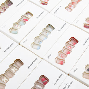 Ensemble de décoration d'<span class=keywords><strong>ongles</strong></span> <span class=keywords><strong>à</strong></span> presser avec pierres Bling de luxe personnalisées, <span class=keywords><strong>faux</strong></span> <span class=keywords><strong>ongles</strong></span> <span class=keywords><strong>à</strong></span> la mode faits <span class=keywords><strong>à</strong></span> la main, bricolage d'<span class=keywords><strong>ongles</strong></span> <span class=keywords><strong>à</strong></span> la maison - Product Image 1