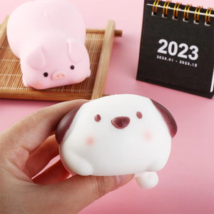 Jouet anti-stress en forme de cochon mignon à presser, jouet de décompression à récupération lente pour enfants, garçons, filles, cadeau unisexe - Product Image 1
