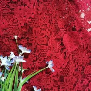 Nouvelle arrivée de vêtements pour femmes Tissu de <span class=keywords><strong>dentelle</strong></span> florale en coton et nylon <span class=keywords><strong>au</strong></span> mètre - Product Image 4