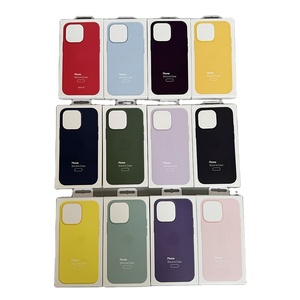 <span class=keywords><strong>Funda</strong></span> de silicona a prueba de golpes con carga magnética inalámbrica y logotipo <span class=keywords><strong>original</strong></span> de fábrica para <span class=keywords><strong>iPhone</strong></span> 15 <span class=keywords><strong>pro</strong></span> <span class=keywords><strong>Max</strong></span> <span class=keywords><strong>14</strong></span> 13 - Product Image 1