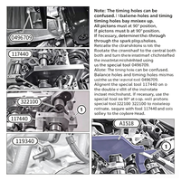 Kit d'outils de calage moteur professionnel pour BMW Mini N13/N16/N18, jeu de blocage d'arbre à cames et de vilebrequin, 8 pièces, acier à haute teneur en carbone