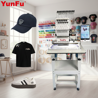Machine à broder informatisée à tête unique Yunfu personnalisée, à commande numérique, pour usage domestique, automatique, en promotion