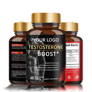Capsules de suppléments masculins OEM - Tribulus Terrestris, Ashwagandha, Ginseng & Maca, favorisent la force, la croissance musculaire <span class=keywords><strong>et</strong></span> la vitalité - Product Image 2