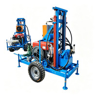 Foreuse hydraulique rotative pour puits d'eau, foreuse hydraulique pour puits d'eau montée sur chenilles