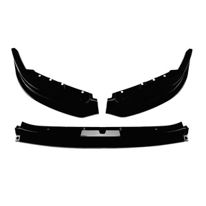 Amp-Z Front Bumper Lip <b>Splitter</b> Carbon Fiber Texture Matte Finish For Bmw 2 Series M2 G87 2023+ - Product Image 5