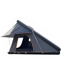 Carpa de Techo Triangular Ligera de Doble Capa para Cuatro Estaciones, con un Dormitorio, para 2-4 Personas, Impermeable