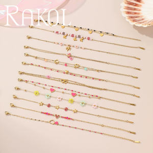 Rakol B1104 in acciaio inox Non appannato nuovo stile alla moda per le donne di alta qualità anallergico bellissimi braccialetti in magazzino - Product Image 3