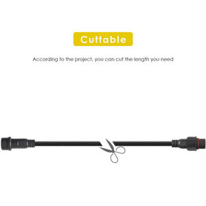 Kabel Ekstensi Strip LED Tahan Air 2pin 3pin 4pin 5pin Dengan Konektor Jantan dan Betina di Kedua Ujungnya - Product Image 3