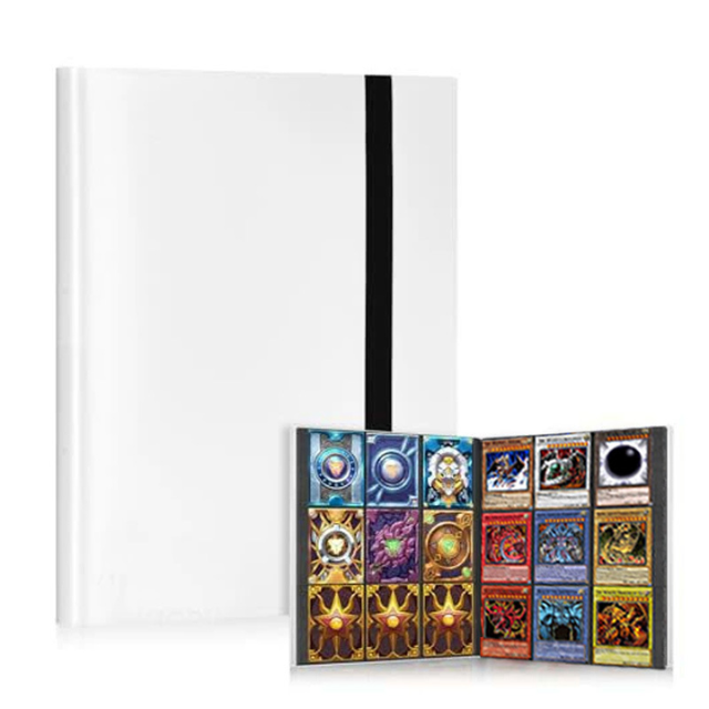 Blanc 9 poches (20 pages intérieures, 360 emplacements pour cartes)