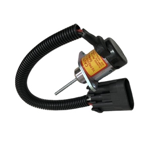 Sekop Mesin pemuat suku cadang 12V katup Solenoid Stop 6691498 untuk Bobcat - Product Image 1