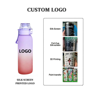 Zy 1L in logo uống với smaken không khí mùi hương trái cây flavour lên Tritan chai nước với hương vị Pod - Product Image 2