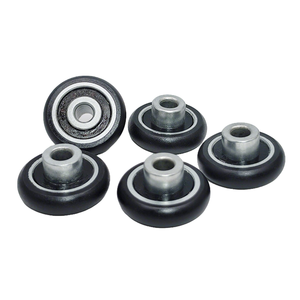 Rouleau POM de 6 mm de diamètre intérieur, 28 mm de diamètre extérieur, 7 mm d'épaisseur, BSRF-6-28-7, roue de guidage de convoyeur avec une excellente durabilité, rotation fluide - Product Image 6