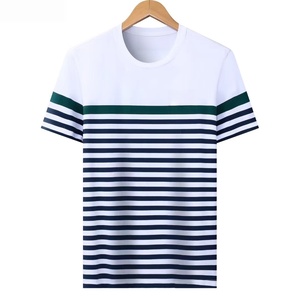Camiseta de Hombre 2026, Nueva, Casual, para Negocios, Estampada, Transpirable, de Algodón Puro, Suave al Tacto, de Manga Corta y Gruesa - Product Image 5
