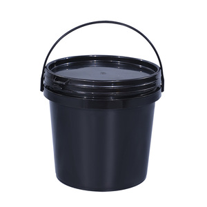 Cubo de plástico de 2L de grado alimenticio con asa y tapa transparente a prueba de fugas para envasado - Product Image 3