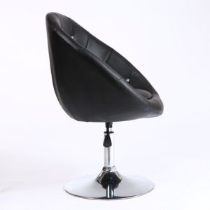 Seduta in PU regolabile in altezza di alta qualità sedia da parrucchiere di colore nero sedia da barbiere - Product Image 3