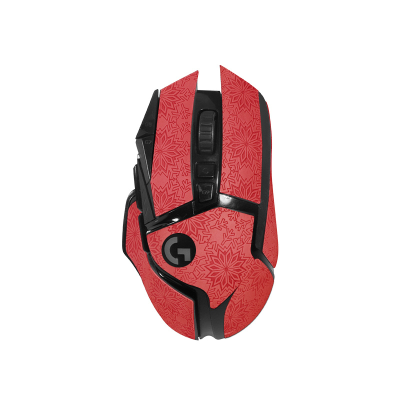 1pcs tout compris souris autocollant-rouge neige motif