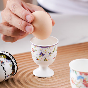 Cross-border ins wine glasses, creative <b>egg</b> trays, ceramic <b>egg</b> trays, desktop <b>storage</b>, beauty <b>eggs</b>, <b>egg</b> cups, tableware, <b>egg</b> - Product Image 2