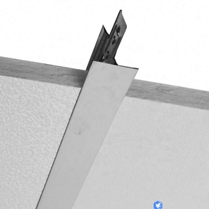 Alta qualità a prova di ruggine e fuoco di sospensione plafoniera T griglia componenti superficie piana bianco T Bar struttura soffitto chiglia vernice - Product Image 2