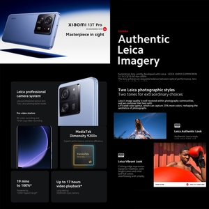 <span class=keywords><strong>Xiaomi</strong></span> <span class=keywords><strong>13t</strong></span> Pro 5G d'origine 1 To/512 Go/256 Go Téléphone <span class=keywords><strong>Xiaomi</strong></span> <span class=keywords><strong>Mi</strong></span> avec Google Play - Product Image 3
